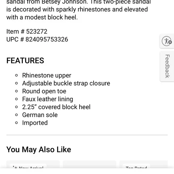 Betsey Johnson Mari Heel - Picture 3 of 8